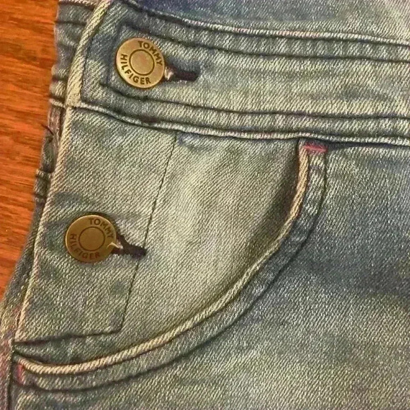 Tommy Hilfiger Shortalls Overall Shorts Size 8-10 Girls Size Medium Exc Con - Picture 7 of 11